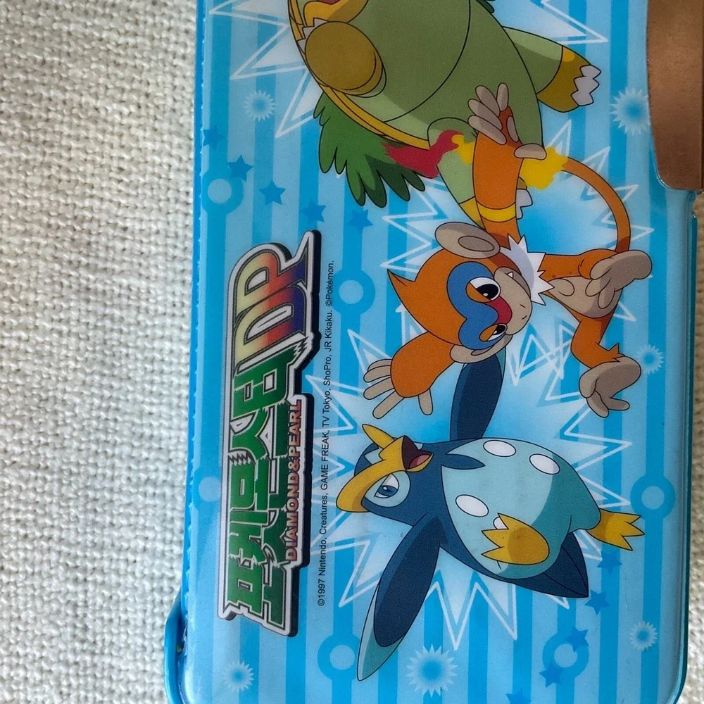 Nintendo Pokemon 1997 Creatures Game Freak Diamond & Pearl‎ Case VHTF TV Tokyo